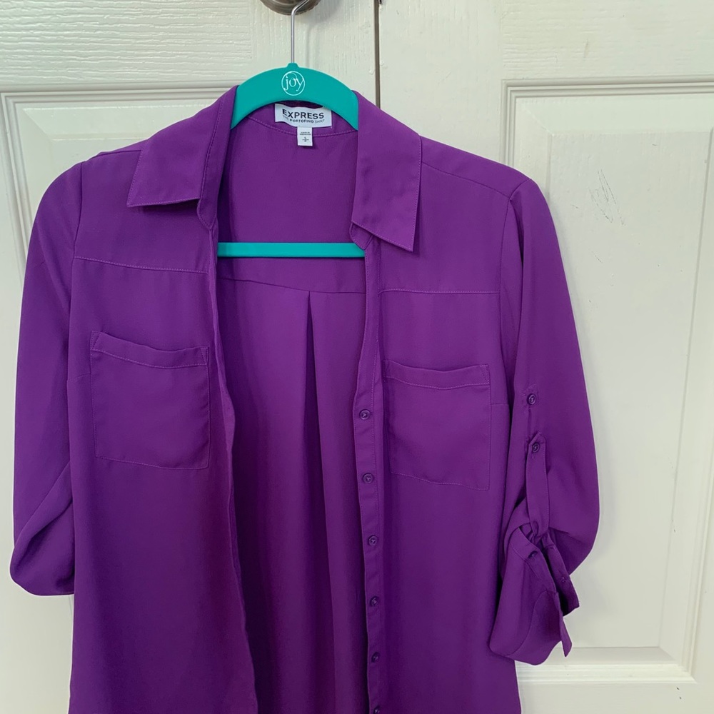 Express Portifino purple shirt